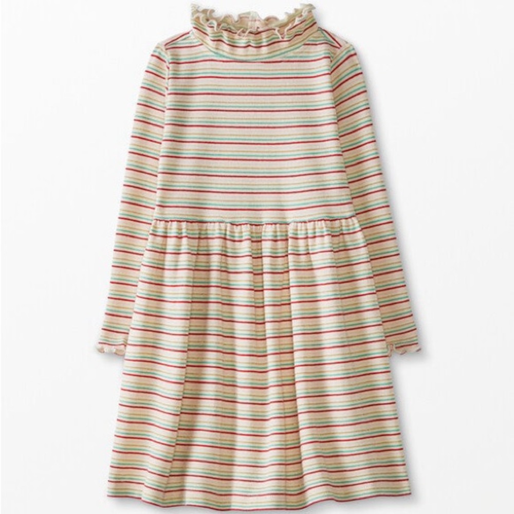 Hanna Andersson Stripe Lurex Dress
